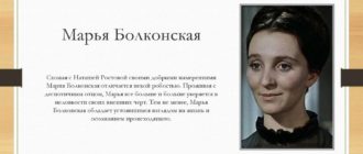 Марья Болконская цитаты персонажа